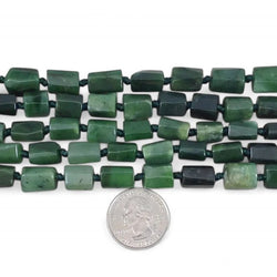 Nephrite Jade Cut Tubes