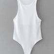 summer solid sexy bodycon women bodysuits female 4 color green slim casual  bodysuit chic lady club short playsuits femme