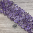 Lavender Amethyst Rectangle Cut Shapes
