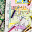 Coloring Story Books